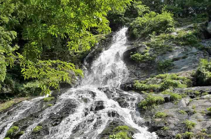 面白の滝・部分